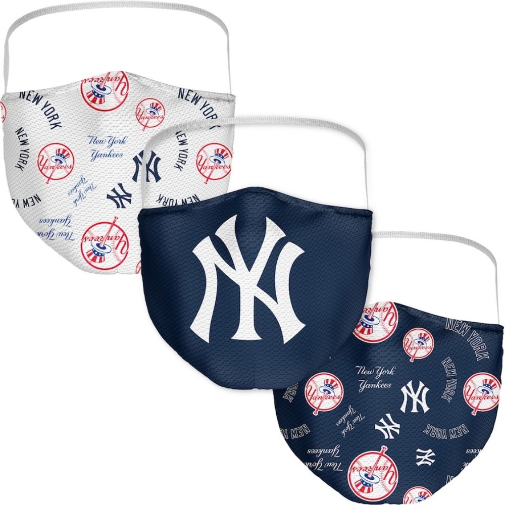 Fanatics New York Yankees 3pk Facemask